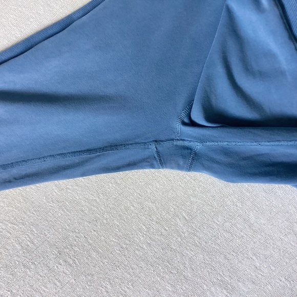 Free People Movement Hot Shots Cotton Jersey Pants Woman Medium Apres Blue - Picture 13 of 15